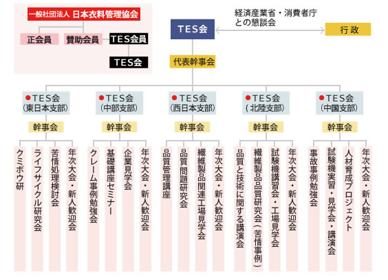 ＴＥＳ会の構成